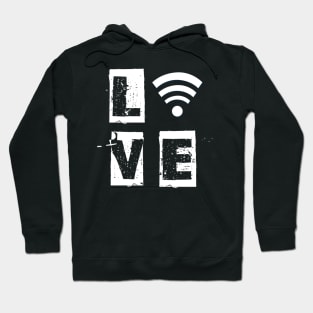 WLAN Love Internet Hoodie